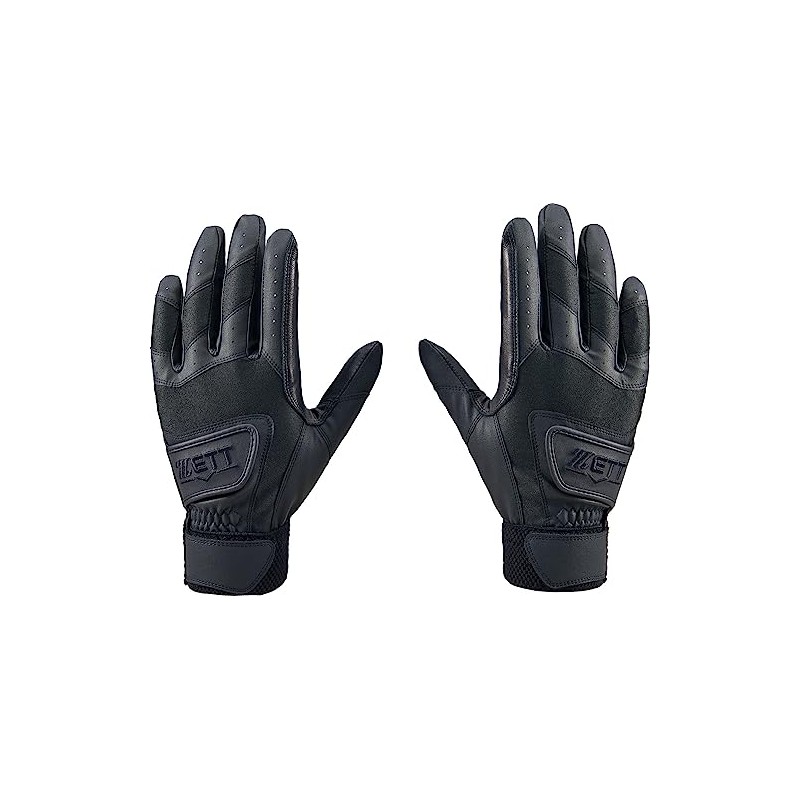 ZETT BG16811HSW Baseball Batting Gloves, For High School Students, Ambidextrous,