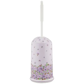 Royal Arden Flower Pattern Toilet Brush Stand Set C 39460 Φ 13 x H 22 cm (40 cm) including brush