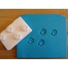 Paw prints stamp stamps for soap pottery polymer clay