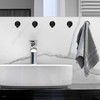 KissDate 4 Pack Towel Hooks, Wall Coat Hook Bathroom Matte
