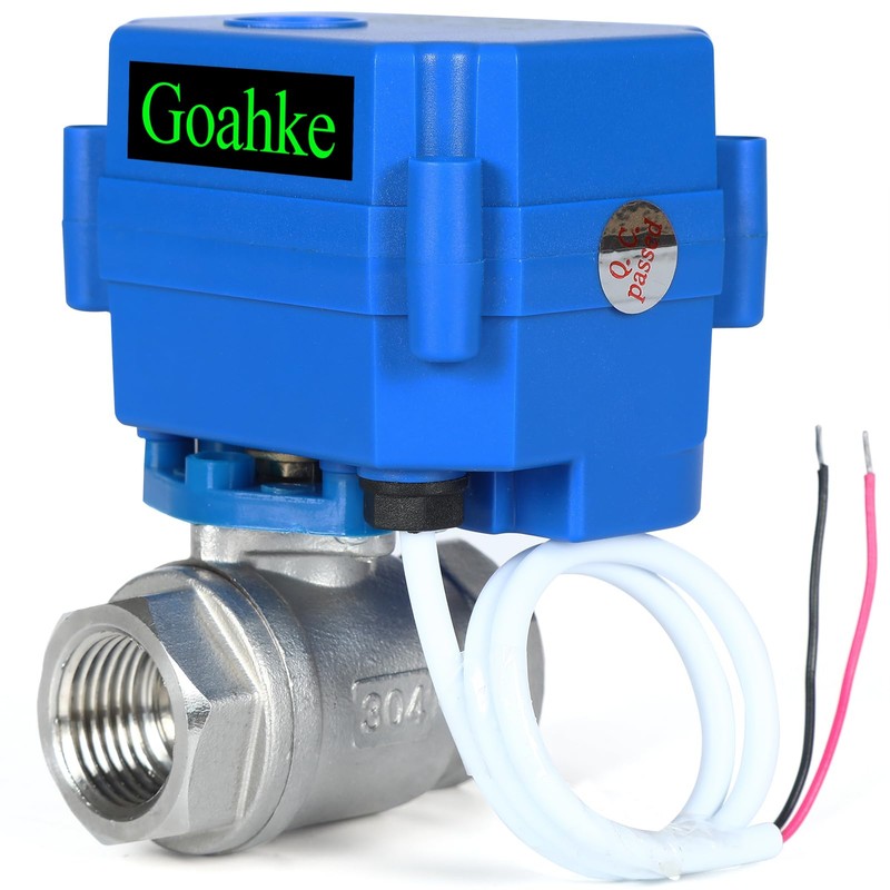 Motorized Ball Valve 1", Standard Port, Stainless Steel Ball Valve,