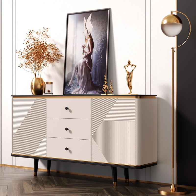 Rergy 10 Pack Knurled Matte Black Cabinet Knobs Round Kitchen