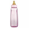 Gerber First Essentials Fashion Tint Plastic Nurser Latex Nipple, 9