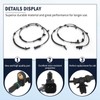 1 Pair ABS Wheel Speed Sensor Fit for Wrangler 2018-2023