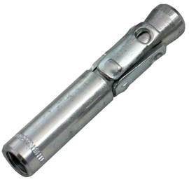 Lumonic 5 x Inner Wedge Anchors M6 x 45 Galvanised I For Use As Metal Dowels, Bolt Anchors, Flash Dowels I For Various Types Through Mounting