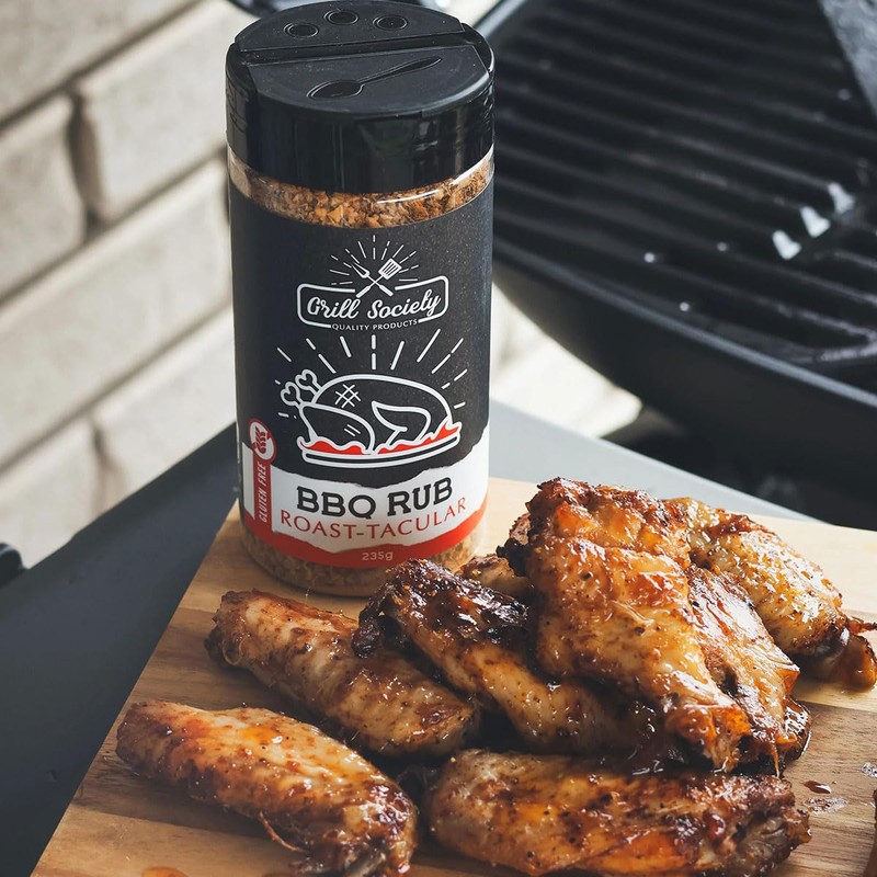Grill Society Roast-tacular BBQ Rub, 235g – Ideal for Lamb,