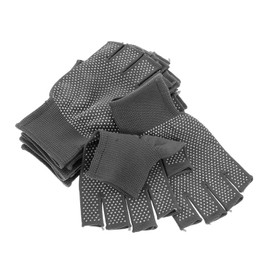 Operitacx 5Paare Fingerlose Winterhandschuhe für Damen und Herren Rutschfester Griff Atmungsaktiv Leichte Arbeitshandschuhe für Autofahren Radfahren und Wetter