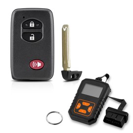 5290 Remote Smart Key Fob Replacement DIY Kit for Toyota 4Runner Toyota Prius Venza 2011-2016 Keyless Entry Remote HYQ14ACX GNE 271451-5290