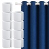 9 Pack Curtain Pleat Spacers, 50mm EVA Foam Rollers for