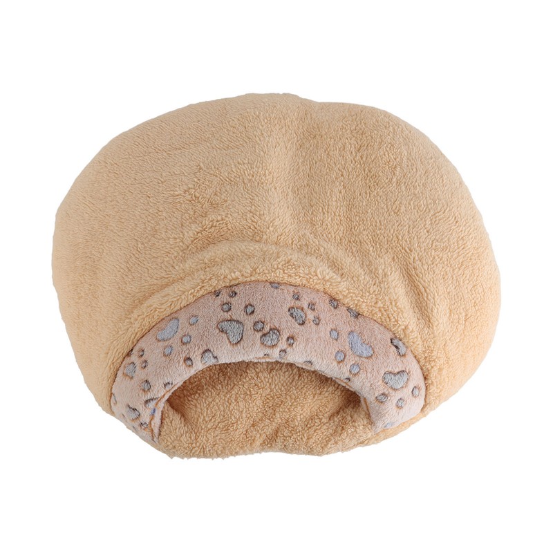 Hooded Cat Bed Thick Soft Comfortable Self Warming Cat Sleeping