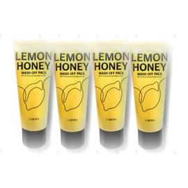 [Beauty Nara] Raviora Lemon Honey Wash Off Pack Season 3 150g x 4 / [뷰티나라] 라비오라 레몬 허니 워시 오프 팩 시즌3 150g 4개