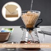 Pack of 200 Coffee Filter Papers, V-Shaped Coffee Filter Cone