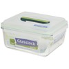 Glasslock 11.4-Cup Rectangle Handy Container,White