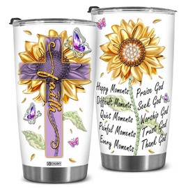 BECHUSKY Christmas Gifts for Women - Christian Gifts For Woman - Birthday Gifts For Women - Inspirational Gifts For Women, Religious Gifts For Women, Spiritual Gifts For Mom, Girl Gifts Tumbler 20 Oz