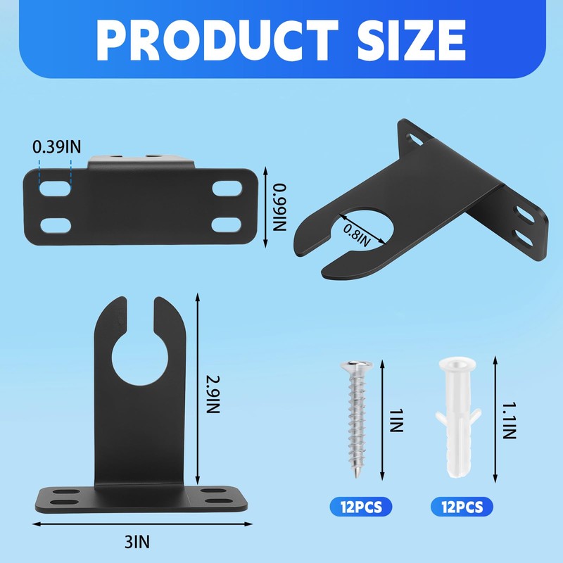 Landscape Lighting Gutter Brackets, for WAC Landscape Lighting Mount -