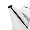 Stainless Steel Teapot with Lid, Drip-Free Spout, Modern Design, Loose