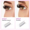 Premade Eyelash Fans Extension 8-15mm Length 3D/4d/5d/6d/7d/8d 0.07mm Short Stem