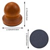 Arvintas Dog Nail File with 4Pcs Replaceable Sandpaper, Dog Scratch
