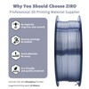 ZIRO 3D Printer Filament, Silky PLA Filament 1.75mm, Shining Silk