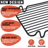 Roasting Rack,Heavy Duty Turkey Rack Insert for Roasting Pan,Fit for