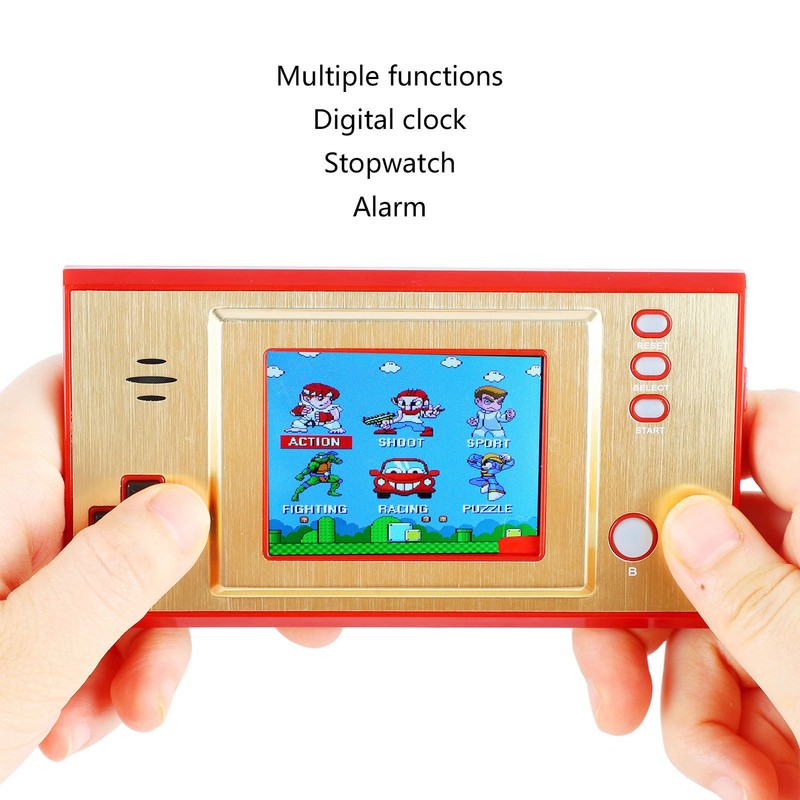 Handheld Game Console for Kids Portable LCD Display HD Output