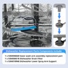 5304506660 Dishwashers Spray Arm Assembly for Frigidaire Dishwashers Lower Wash