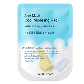 Diatomaceous Earth Disposable Modeling Pack Pouch Cool 28g / 규조토 일회용 모델링팩 파우치 쿨 28g