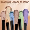 16 Color Highlighter Eyeshadow Pencil,2025 New Eyeshadow Stick Set, Waterproof