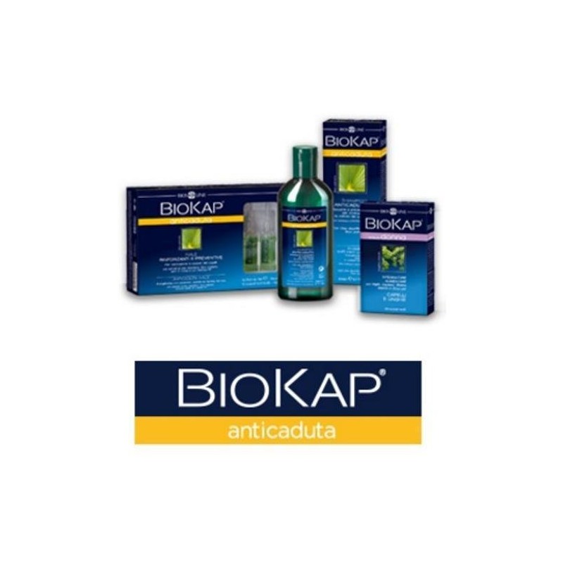 BIOSLINE - BIOKAP ANTIDANDRUFF SHAMPOO 2 PACKS OF 200 ML,