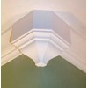 Crown Molding Outside Corner Block Fits 4 5/8 Inch Crown Molding (Model 45WO)