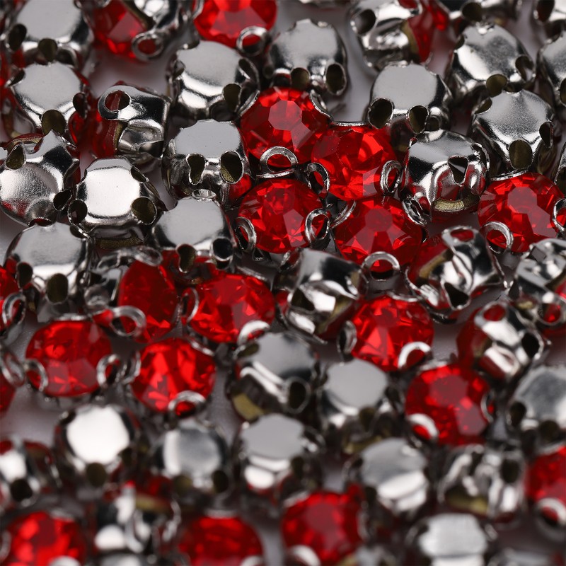 1440pcs Bulk Flatback Steel Back Rhinestones Cute Craft Rhinestones for
