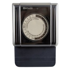 Woods 59382 15-Amp 3-Prong Outdoor Heavy Duty Timer