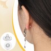 550 Pcs 6 Styles Clear Earring Backs, Earring Backs for