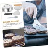 Zerodeko 1 Set Burger Press Handle Meat Press Tool for