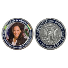 VICE PRESIDENT KAMALA HARRIS 2"  CHALLENGE COIN