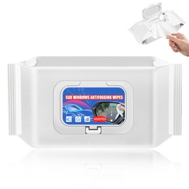 WEILAOK Anti-fog car, anti-fog car, anti-fog cloth, fogged car windows, interior, anti-fog wet wipes for anti-fog of windscreens and windows in the car, 40 pieces x 1