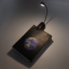 Clip On Light Black 9 Level 7 Lamps Foldable Flexible