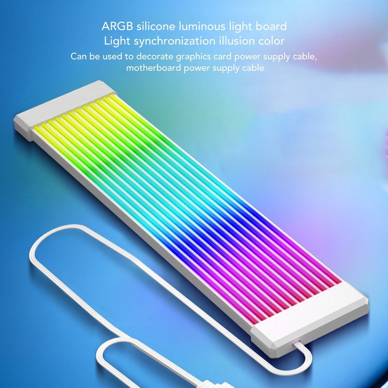 ARGB Extension Sleeved Cable Professional 5V 3 Pin Synchronized PSU