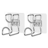 ALINNA Adhesive Hooks, Heavy Duty Washbasin Hook Stainless Steel Robe