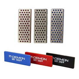 DEMON UNITED Ski and Snowboard Diamond Edge Files- 3 Pack- Can be Used with Demon's Elite X Side Edge Tool