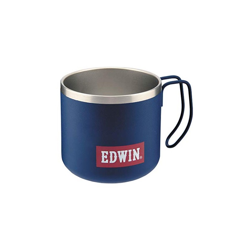 Captain Stag UY-8508 CS x EDWIN Mug, Cup, Double Stainless