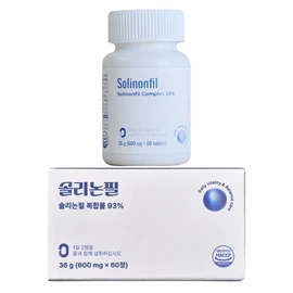 1 box of Solinonpil 60 tablets / 솔리논필 60정 한박스