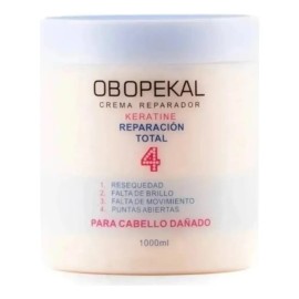 Crema + Shampoo Keratine Reparación Profunda Obopekal