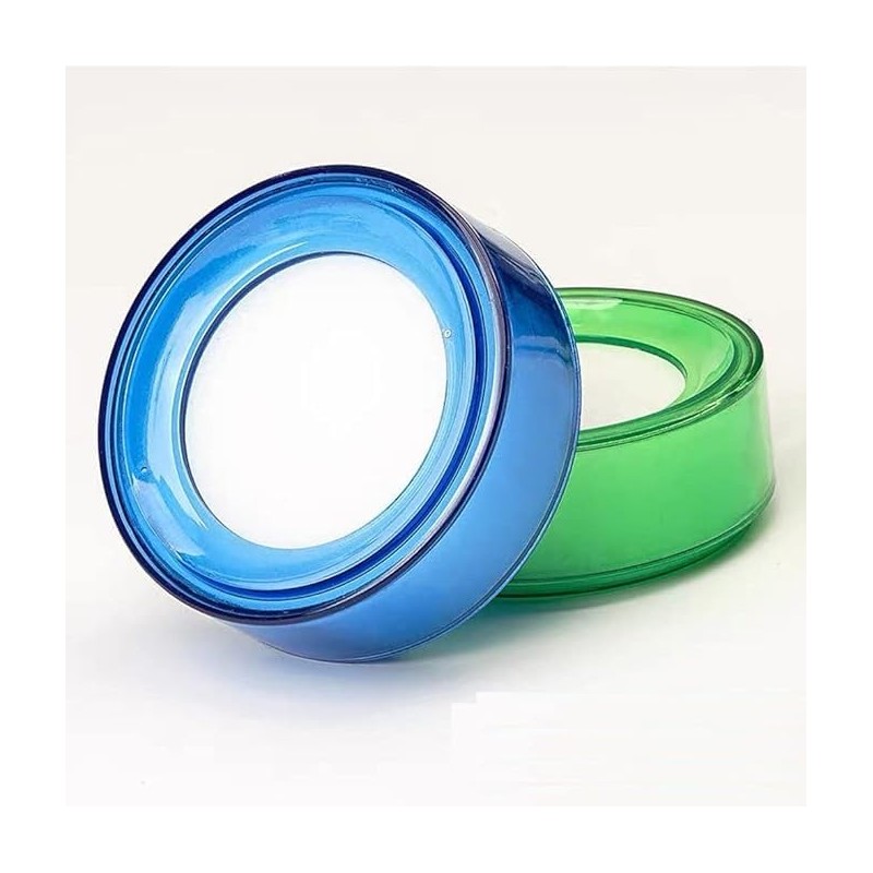 4pcs Wezxrauo Blue Money Counting Sponges - Finger Moistener for