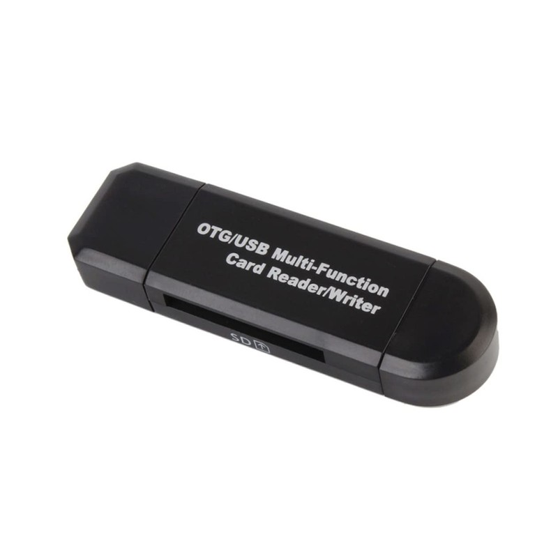 KICHOUSE Micro USB OTG Adapter Card Reader for USB 2.0