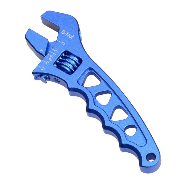 VehiMata Adjustable 3AN-12AN Adjustable Wrench Spanner Lightweight for AN Hose
