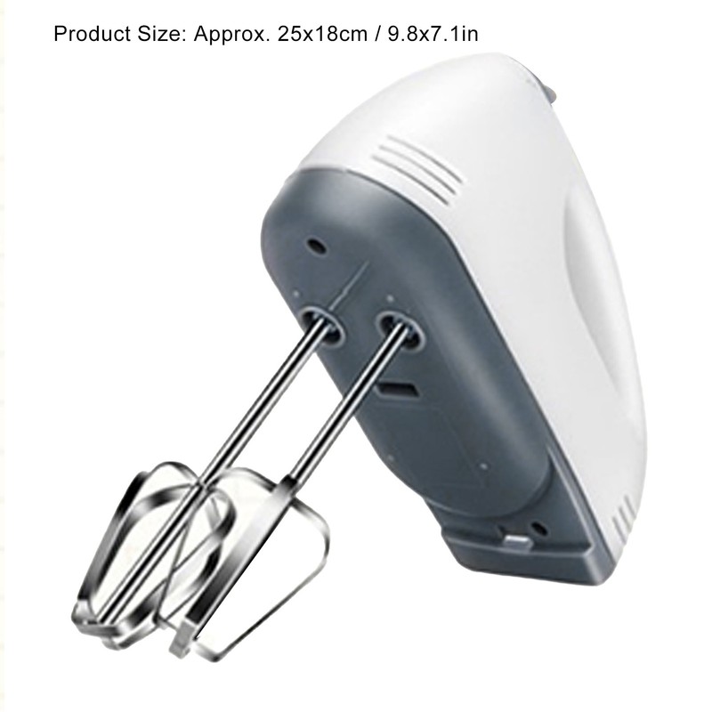 7 Speed Electric Hand Mixer Portable Hand Held Electric Egg
