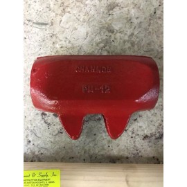 12lbs Concrete Post Maul With 36" Non- Slip Grip Hickory Handle MADE IN USA