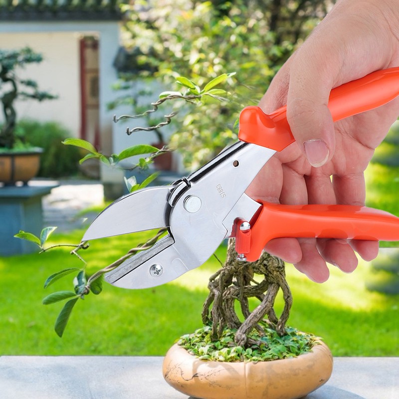 Professional Steel Garden Pruning Shears Plant Tree Trimming Scissors Gardening