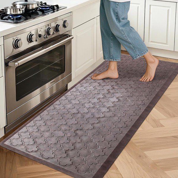 HEBE Kitchen Mat Cushioned Anti Fatigue Kitchen Floor Mat Runner